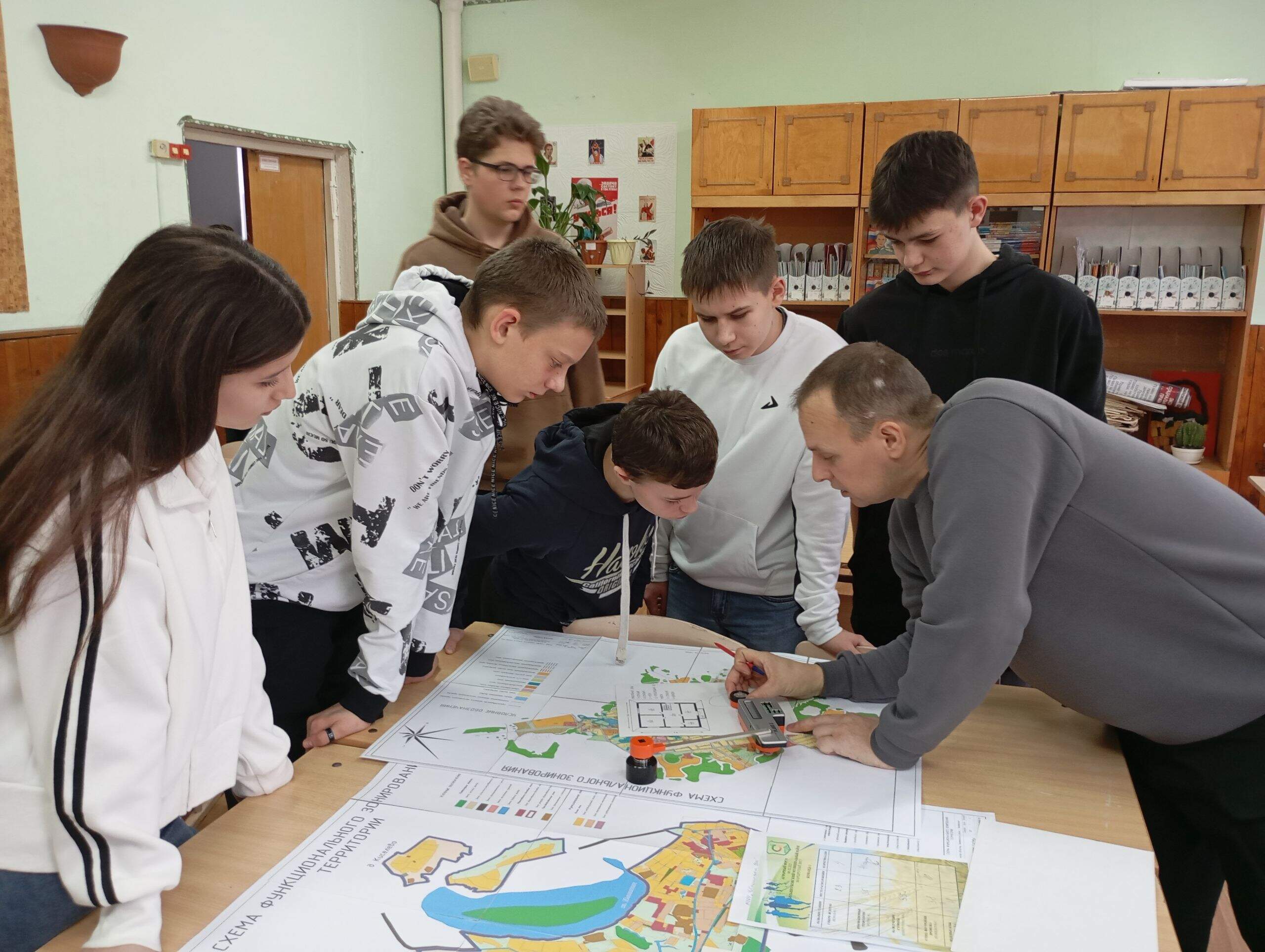 Профориентационном мероприятие с Омским  аграрным университетом.