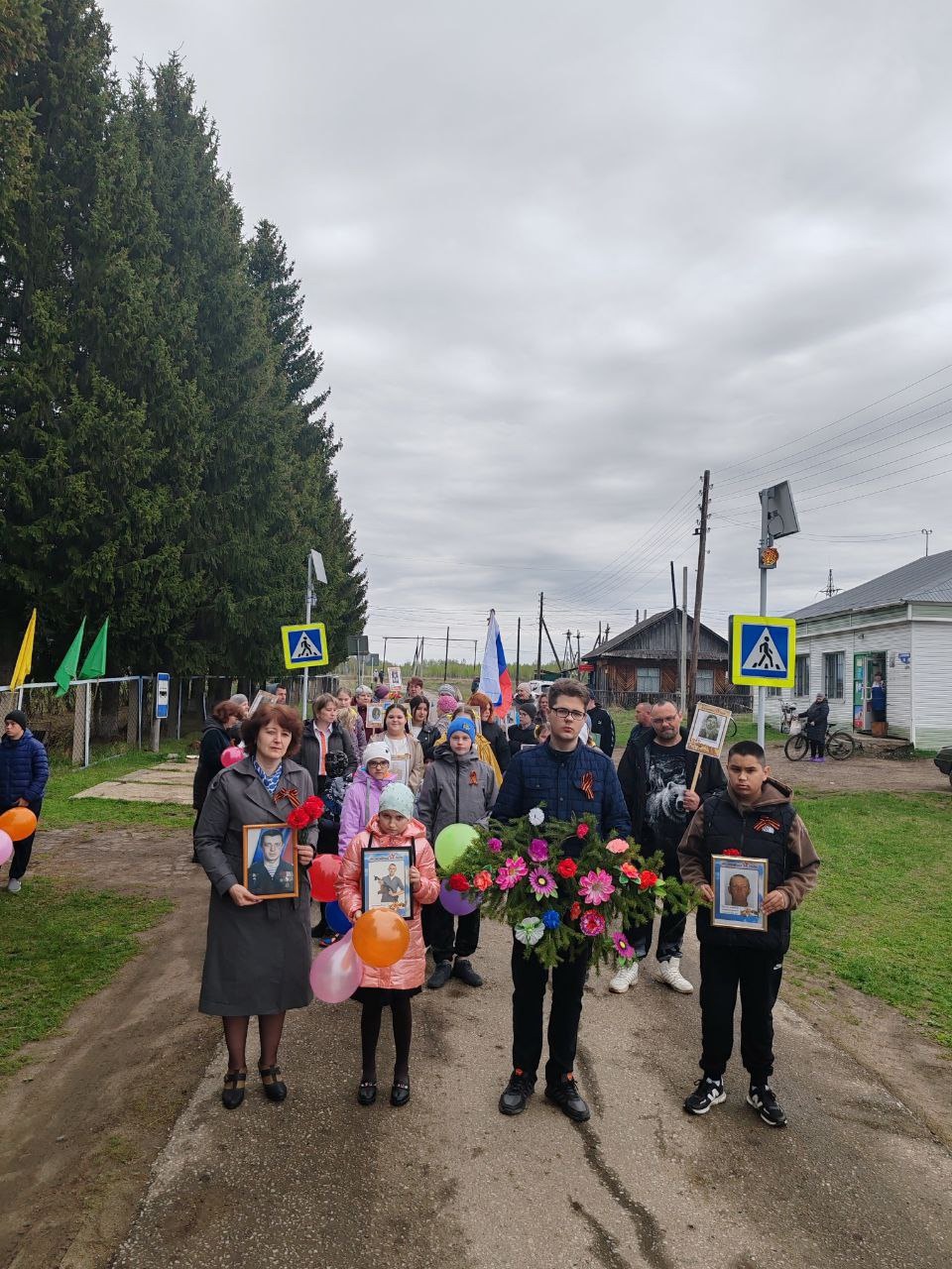 Митинг, посвященному 80-летию со Дня Победы в Великой Отечественной войне.
